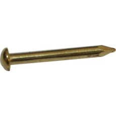 Brass Escutcheon Pins 3/4 X #10